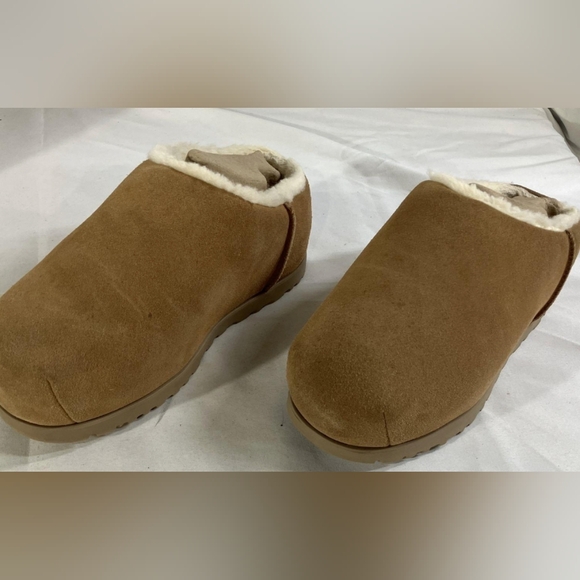 UGG Wmns Pumped Slide 'Chestnut' Slippers Size 9 W/Box MSRP $160 - Picture 5 of 12
